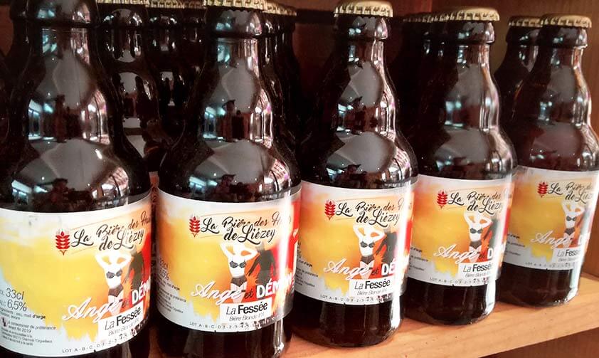 Bouteille de bières : mon Ange, ... mon Démon, la Fessée