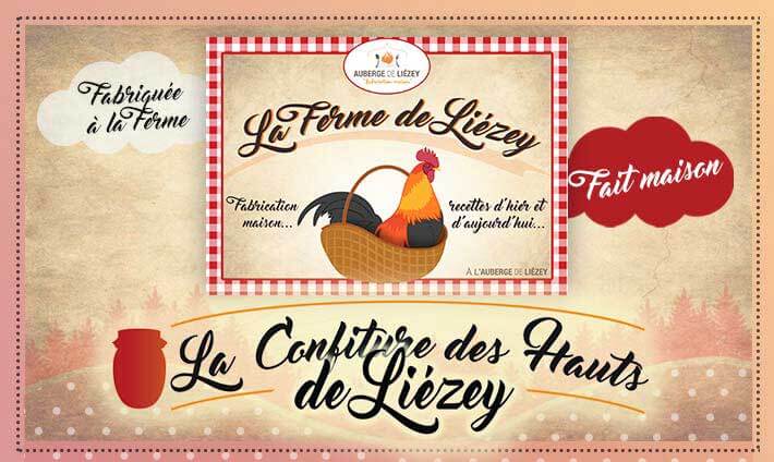 Logo de la Ferme et logo des confitures fait maison