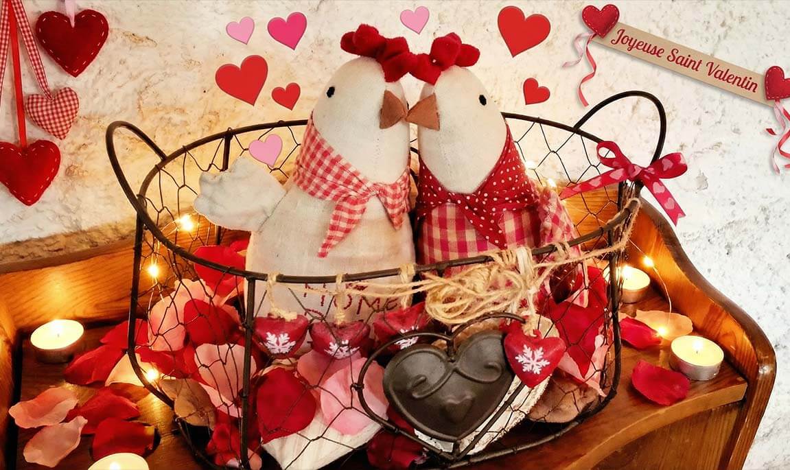 En amoureux à l’auberge de Liézey pour la Saint Valentin