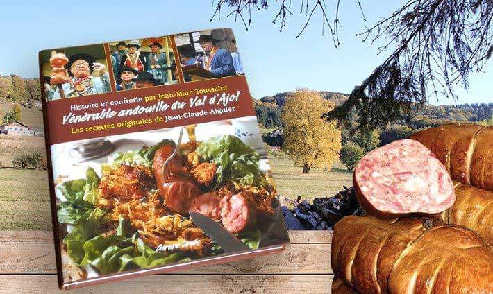 Couverture du livre de recettes : Vénérable andouille du Val d’Ajol