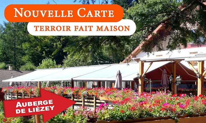 Nouvelle carte, terroir fait maison à l’Auberge de Liézey