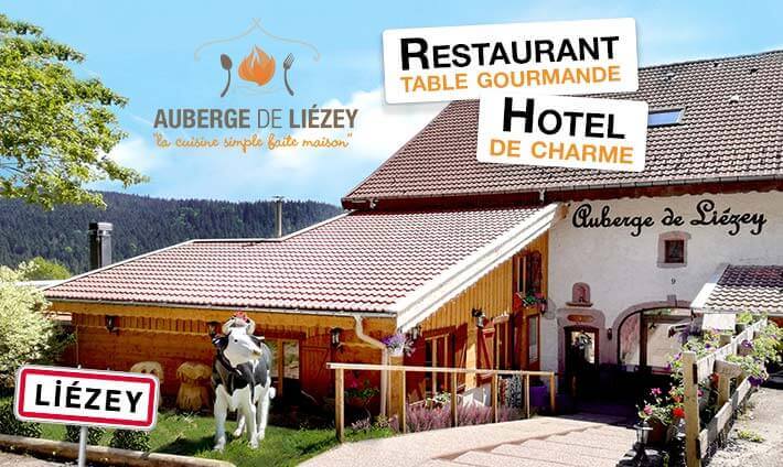 Auberge de Liézey - Restaurant traditionnel & Hôtel de charme